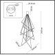 Подвесная люстра Odeon Light Sparky 4369/80L