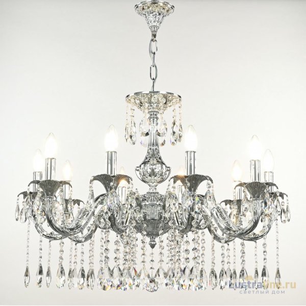 Подвесная люстра Bohemia Ivele Crystal AL79101/10/250 A Ni