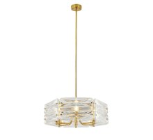 Подвесная люстра Indigo Zaffiro 12046/6P Brass V000500