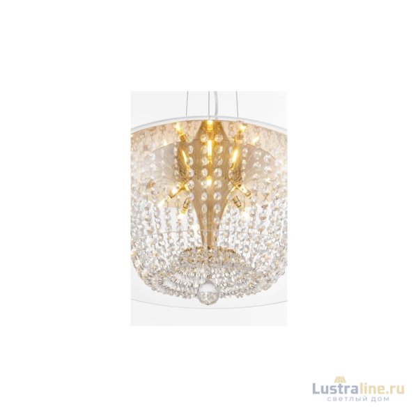 Подвесная люстра Lumina Deco Disposa LDP 7018-500 PR+F.GD