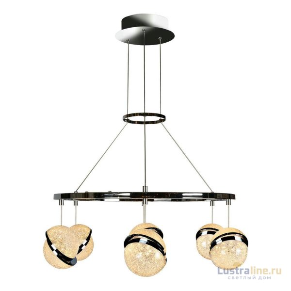 Подвесная светодиодная люстра iLedex CRystal Ball C4474-6 CR