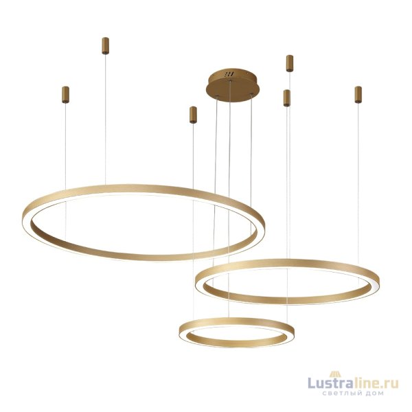 Подвесная люстра Crystal Lux FORTUNA SP158W LED GOLD Подвесная люстра Crystal Lux FORTUNA SP158W LED GOLD
