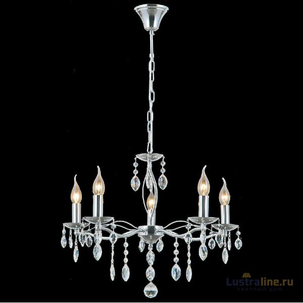 Подвесная люстра Illumico IL0266-5PSQ-24 CR CASTOR Подвесная люстра Illumico IL0266-5PSQ-24 CR CASTOR