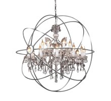 Подвесная люстра Delight Collection Foucault S Orb 5014-D10 chrome