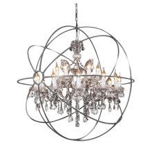 Подвесная люстра Delight Collection Foucault S Orb 5014-D10 chrome
