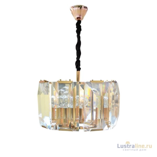 Подвесная люстра Delight Collection Harlow Crystal BRCH9030-8-G