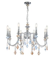 Подвесная люстра Lucia Tucci Maya 4450.8 Chrome