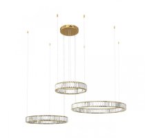 Подвесная люстра Loft IT Crystal ring 10135/3 Gold
