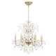 Подвесная люстра Crystal Lux ODELIS SP6 GOLD