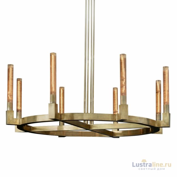 Подвесная люстра Delight Collection Cannele KM0550P-8 brass Подвесная люстра Delight Collection Cannele KM0550P-8 brass
