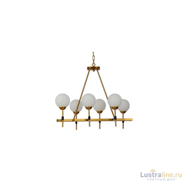 Подвесная люстра Lumina Deco Aldono LDP 7004-6 MD+BK