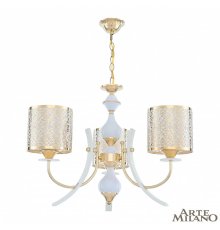 Подвесная люстра Arte Milano Florentia-6067 306067/3 Wh/Gd