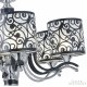 Подвесная люстра Arte Milano Florentia-4957 304957/5 Bk/Ni