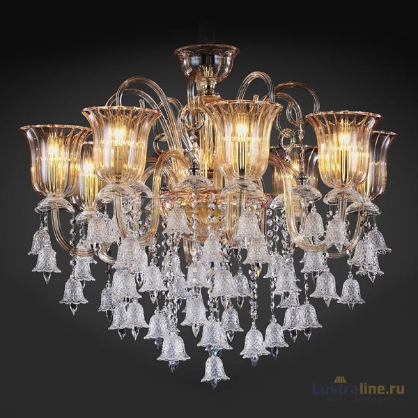 Подвесная люстра Delight Collection Moollona MD1102709-8B gold Подвесная люстра Delight Collection Moollona MD1102709-8B gold