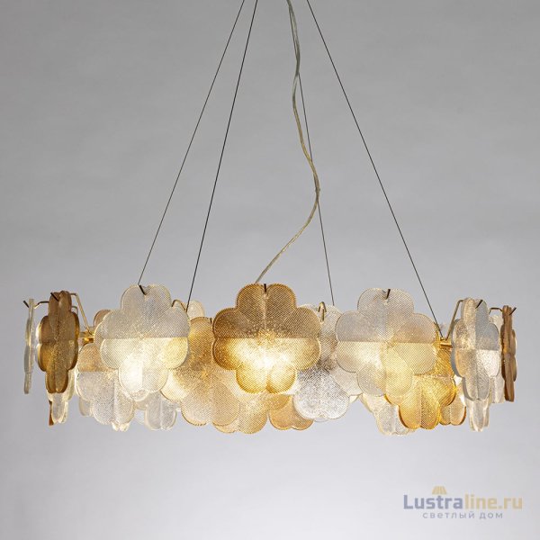 Подвесная люстра Arte Lamp Mallika A4077SP-10GO Подвесная люстра Arte Lamp Mallika A4077SP-10GO