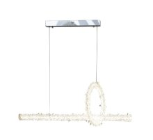 Подвесная люстра AM Group OVALE CH D1000+300