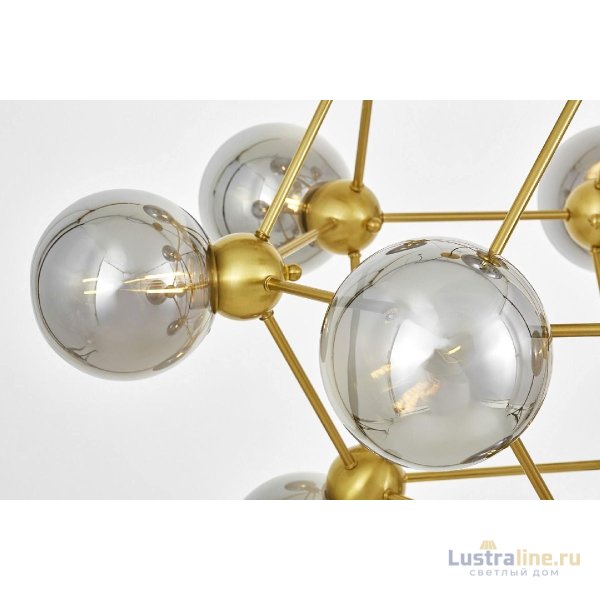 Подвесная люстра Lumina Deco Zodiak LDP 160N-12 MD+GY
