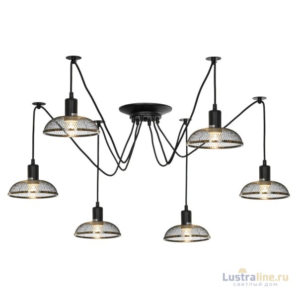 Подвесная люстра Lussole Loft Shirley LSP-8440