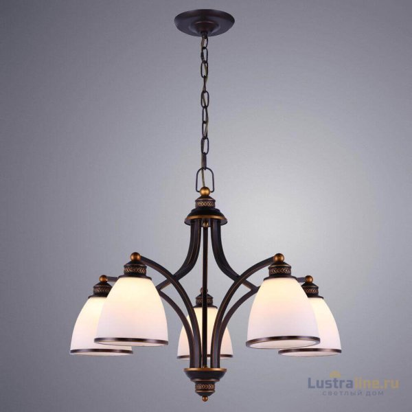 Подвесная люстра Arte Lamp Bonito A9518LM-5BA Подвесная люстра Arte Lamp Bonito A9518LM-5BA