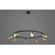 Подвесная люстра Crystal Lux CLT 015C8 D800 BL-GO