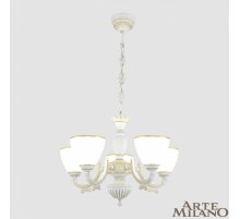 Подвесная люстра Arte Milano 342837/5 WT+G