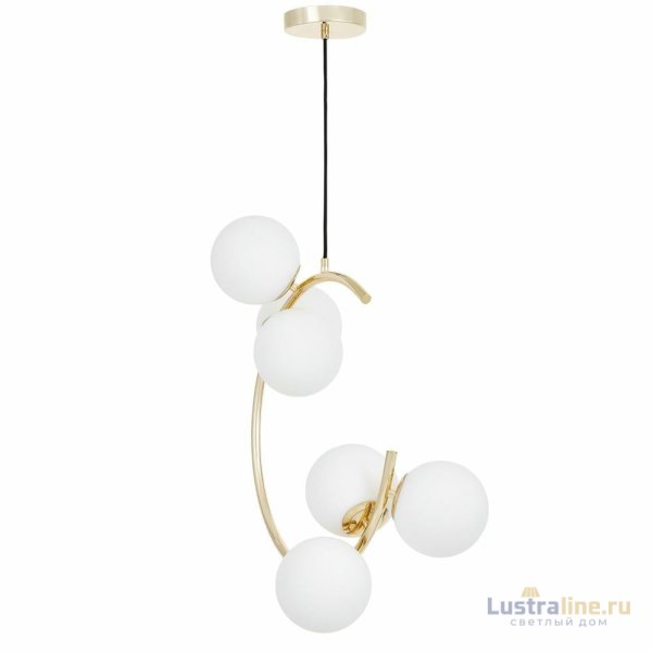 Подвесная люстра Lumina Deco Bonio LDP 7031-6 F.GD