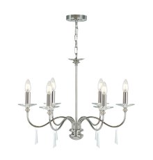 Подвесная люстра Elstead Lighting Finsbury park FP6-POL-NICKEL