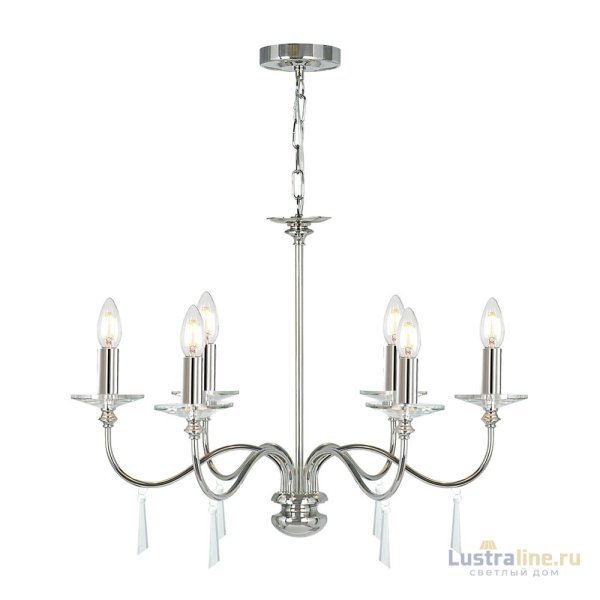 Подвесная люстра Elstead Lighting Finsbury park FP6-POL-NICKEL