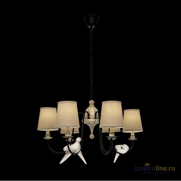 Подвесная люстра LOFT IT Birds Loft1029A-6 Подвесная люстра LOFT IT Birds Loft1029A-6