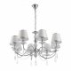 Подвесная люстра Arte Milano 342109/8 CR+LWT