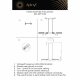 Подвесная люстра Aployt Brynia APL.307.13.02