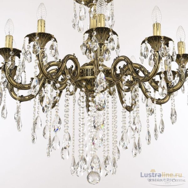 Подвесная люстра Bohemia Ivele Crystal AL79101/10/250 B AGB