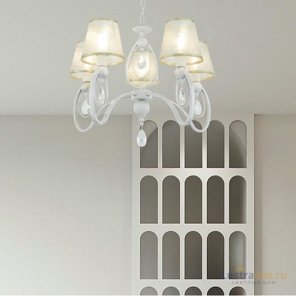 Подвесная люстра Arte Milano 347203/5 WT+G