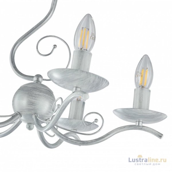 Подвесная люстра Arte Milano Amalfi 339934/5 WT+SL Подвесная люстра Arte Milano Amalfi 339934/5 WT+SL