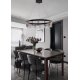 Подвесная люстра Delight Collection Stratos D8825P/M black/smoky
