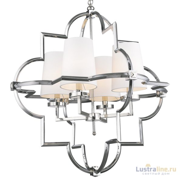 Подвесная люстра Delight Collection Mandeville KM0728P-4L nickel