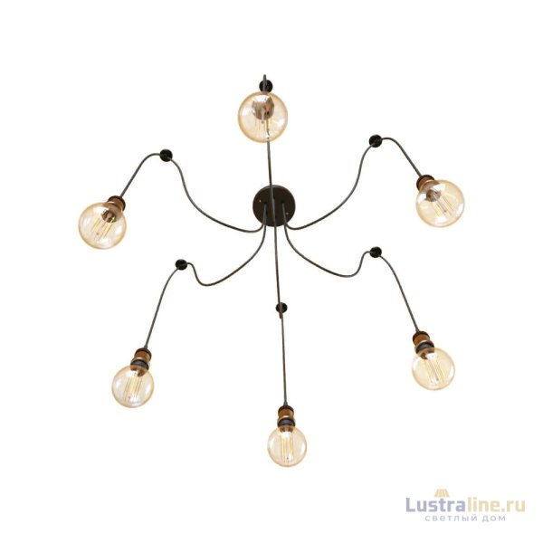 Люстра-паук LOFT IT Spider Loft1162A/6 Люстра-паук LOFT IT Spider Loft1162A/6