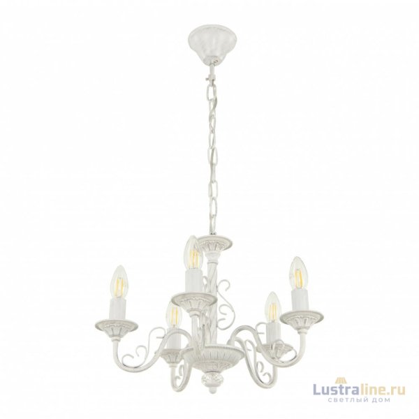 Подвесная люстра Arte Milano 342620/5 WT+SL Подвесная люстра Arte Milano 342620/5 WT+SL