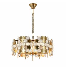 Подвесная люстра Indigo Delizia 12047/6P Brass V000571