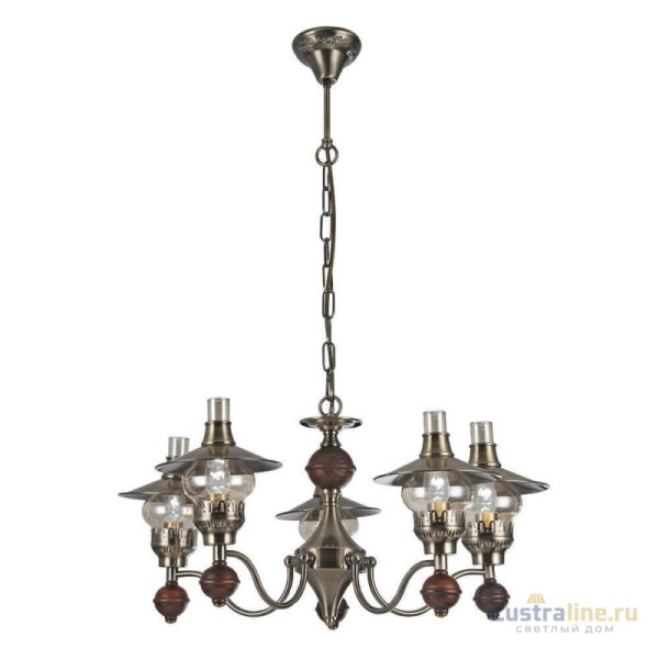 Подвесная люстра Arte Lamp Trattoria A5664LM-5AB
