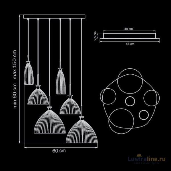 Подвесная люстра Lightstar Simple Light 810 810160