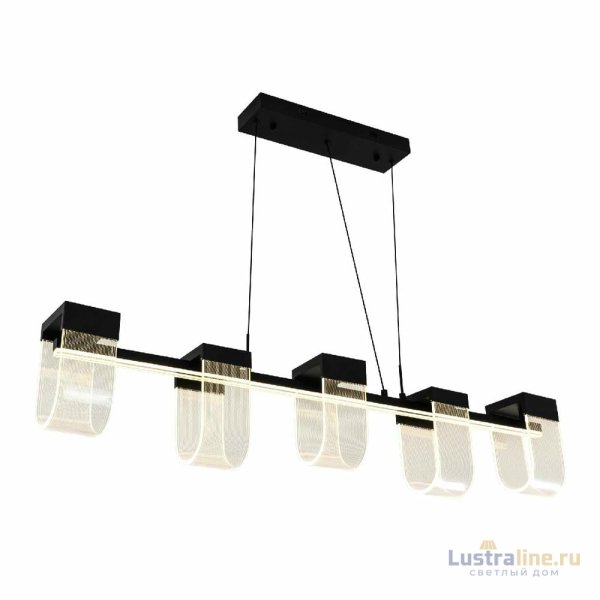 Подвесная люстра LED4U L7707-1200 BK