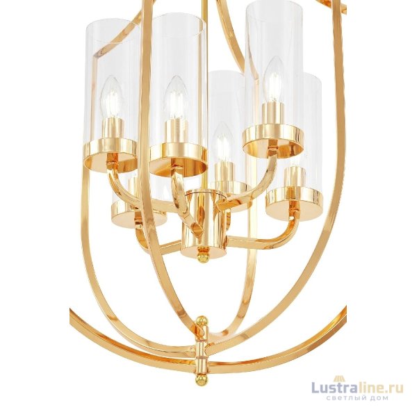 Подвесная люстра Lumina Deco Trulia LDP 8006-6 F.GD Подвесная люстра Lumina Deco Trulia LDP 8006-6 F.GD