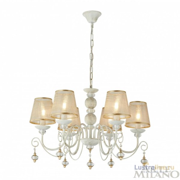 Подвесная люстра Arte Milano 347620/6 WT+G