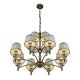 Подвесная люстра iLamp Olivia 82336/8+4 CR