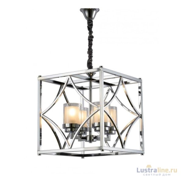 Подвесная люстра Lumina Deco Quadrato LDP 1223-4 CHR