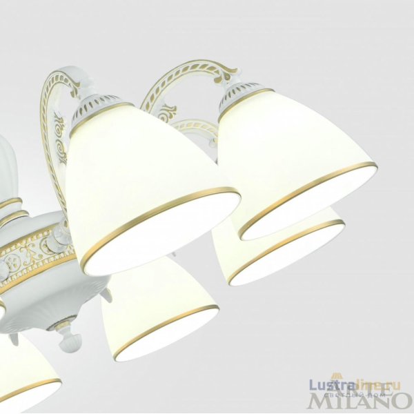 Подвесная люстра Arte Milano 340837/8 WT+G