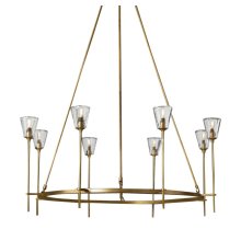 Подвесная люстра Delight Collection Torche De Verre 8614P/8 gold