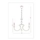Подвесная люстра Arte Lamp Collinetta A4094LM-6WH