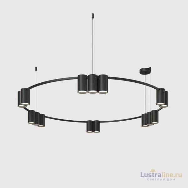 Подвесная люстра Denkirs Orbit DK4067-BK